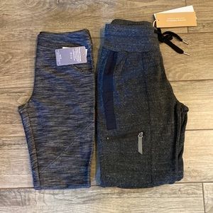NWT - Charcoal Leggings and Sweats with pockets - size S